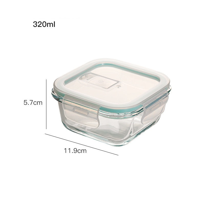 Glass Lunch Box Microwave Lunch Box Separation Type
