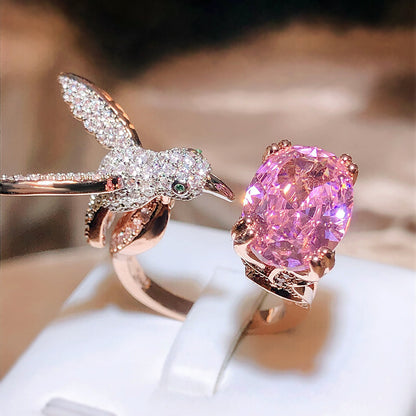 Women's Fashion Saint Mary's Hummingbird Ring