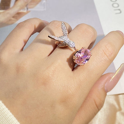 Women's Fashion Saint Mary's Hummingbird Ring