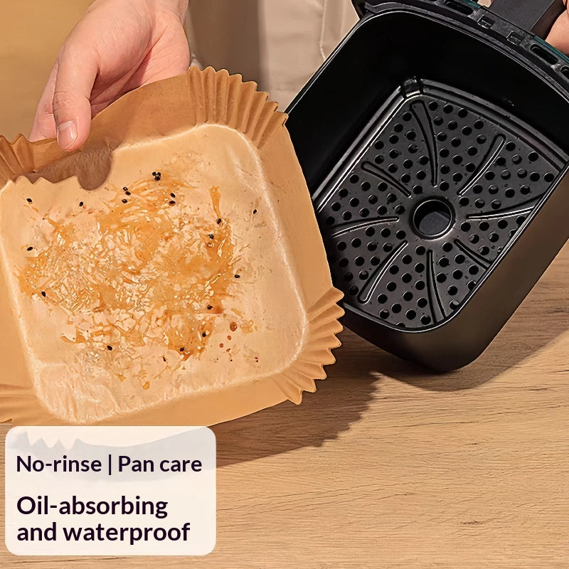 Thickened High-temperature-resistant Disposable Silicone Oil Paper For Air Fryers