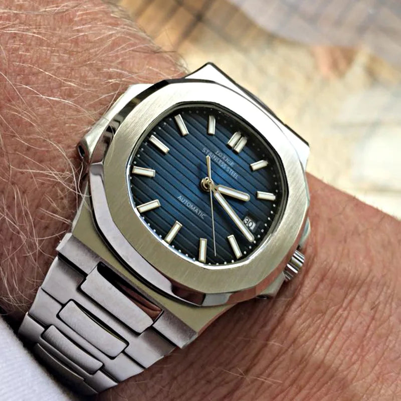 LGXIGE LM013 New Design Mens Mechanical Watch Stainless Strap Luminous Water Proof Classic High Quality Business Wrist Watch