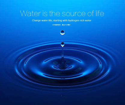 Hydrogen Bottle 420ml Japanese Titanium Quality Hydrogen-Rich Water Cup Ionizer Maker/Generator Super Antioxidants ORP