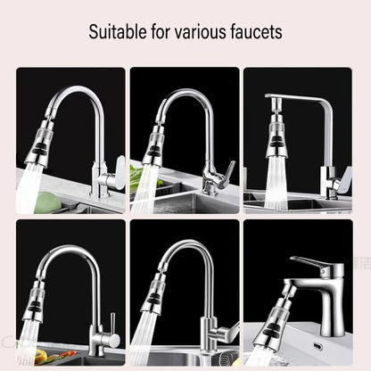 Universal 360 Rotate Kitchen Faucet Extender With Filter Function  Aerator Splash Filter Washbasin Faucet Bubbler Nozzle Aerator