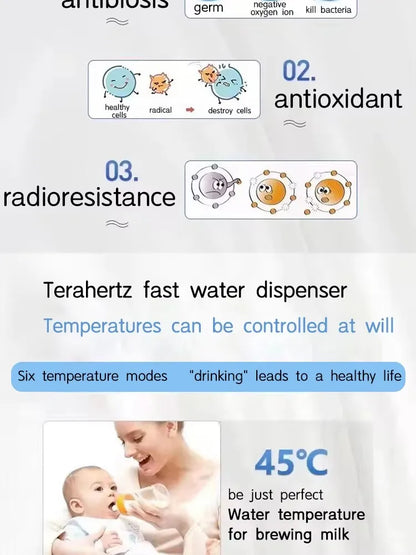 Terahertz 0.96Hz Small Molecule Water Health Water Machine - Water Infusion Device for Enhanced Hydration