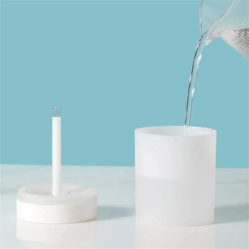 200ML USB Mini Humidifier - Ultrasonic LED Essential Oil Diffuser Portable Car Purifier & Aroma Anion Mist Maker for Home Office