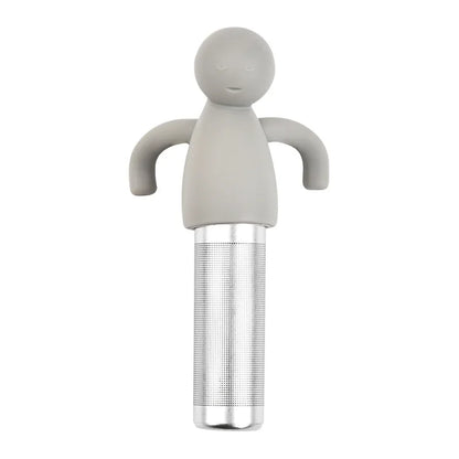 Stainless Steel Tea Infusers Innovative Humanoid Strainer Infuser You Easy Brewing Gadget Filter Leaf Tool Accessory