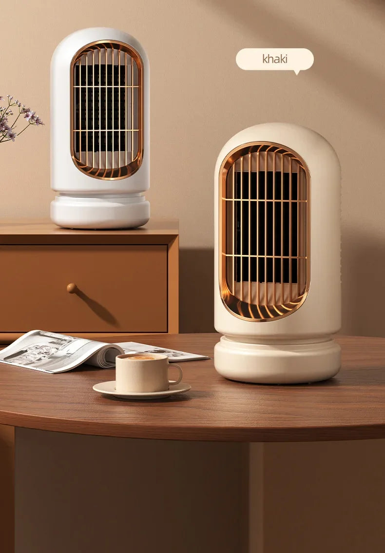 Energy-Saving Small Electric Heater for Home, Constant Temperature, Quick Heating, and Power-Off Safety Protection