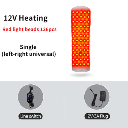 Red Light Heating Arm Protector - Relieves Rheumatic Pain, Warms Palms, Boosts Blood Circulation, Aids Tendonitis Recovery