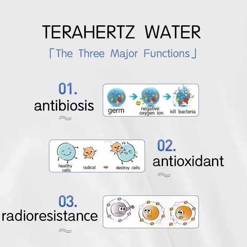 Terahertz 0.96Hz Small Molecule Water Health Water Machine - Water Infusion Device for Enhanced Hydration