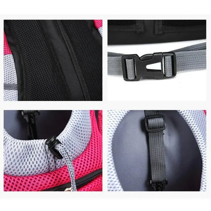 Pet Backpack for Small Medium Dogs Pet Dog Transport Backpack Travel Breathable Dog Carrier Puppy Carrier Pets Carrying Supplies