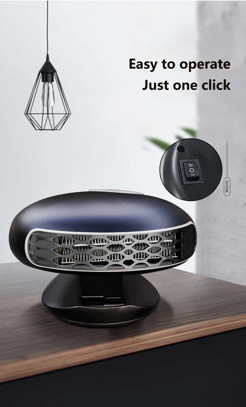2026 New Car Heater 12V/24V Car Electric Heater Car Heater Defrosting And Defogging Device Car Home Dual-use