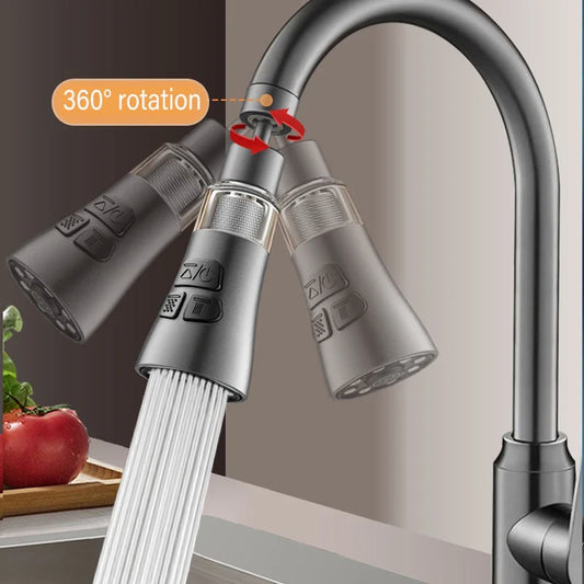Universal 360 Rotate Kitchen Faucet Extender With Filter Function  Aerator Splash Filter Washbasin Faucet Bubbler Nozzle Aerator