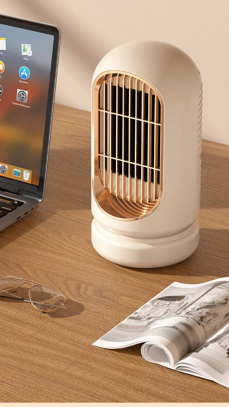 Energy-Saving Small Electric Heater for Home, Constant Temperature, Quick Heating, and Power-Off Safety Protection