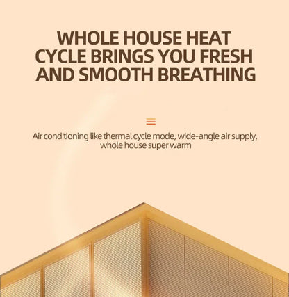 Energy-Saving Small Electric Heater for Home, Constant Temperature, Quick Heating, and Power-Off Safety Protection