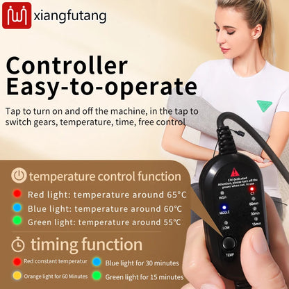 Red Light Heating Arm Protector - Relieves Rheumatic Pain, Warms Palms, Boosts Blood Circulation, Aids Tendonitis Recovery