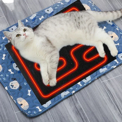 USB Heating Pad Electric Heating Film Hand Warmer Seat Heating Cushion Warmer Waterproof Pet Reptile Animal Heater Mat