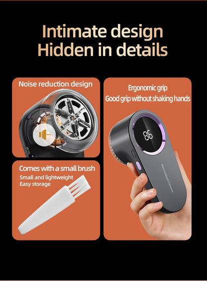 HOMEFISH Lint Remover USB Charging Electric Pellet Machine Hair Ball Lint Trimmer Portable Electric Clothes Lint Machine
