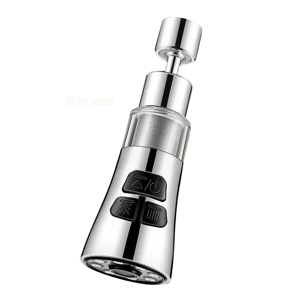 Universal 360 Rotate Kitchen Faucet Extender With Filter Function  Aerator Splash Filter Washbasin Faucet Bubbler Nozzle Aerator