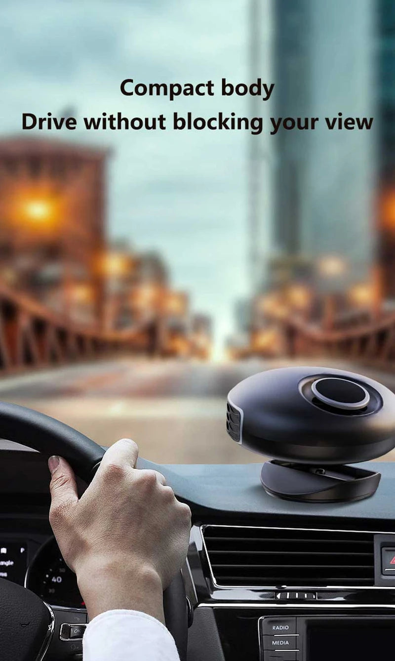 2026 New Car Heater 12V/24V Car Electric Heater Car Heater Defrosting And Defogging Device Car Home Dual-use