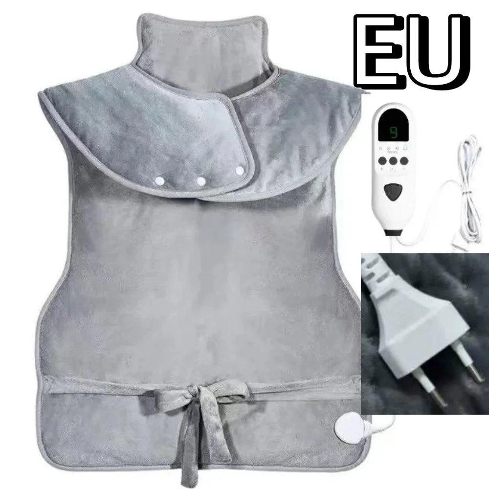 Rapid Warmth Electric Heating Pad Washable Thick Warm Heated Shawl Nine Temperature Adjustment Intelligent Timing Heat Pad
