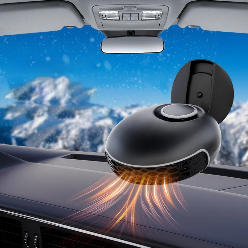 2026 New Car Heater 12V/24V Car Electric Heater Car Heater Defrosting And Defogging Device Car Home Dual-use