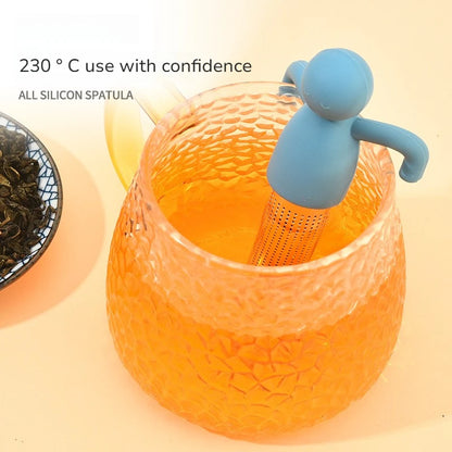 Stainless Steel Tea Infusers Innovative Humanoid Strainer Infuser You Easy Brewing Gadget Filter Leaf Tool Accessory