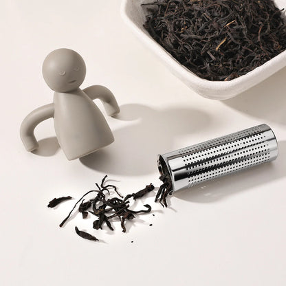 Stainless Steel Tea Infusers Innovative Humanoid Strainer Infuser You Easy Brewing Gadget Filter Leaf Tool Accessory