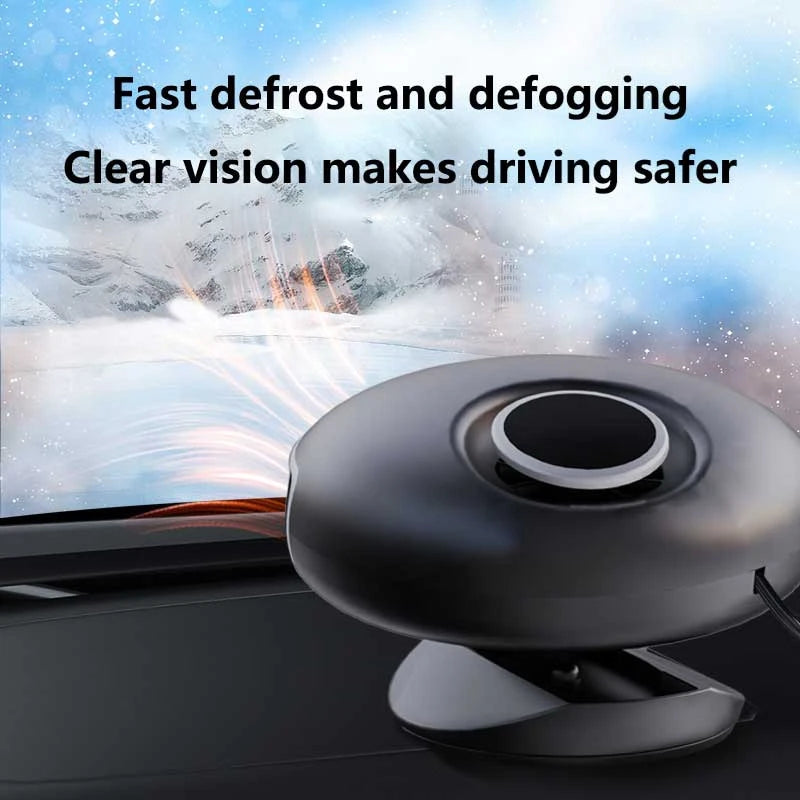2026 New Car Heater 12V/24V Car Electric Heater Car Heater Defrosting And Defogging Device Car Home Dual-use