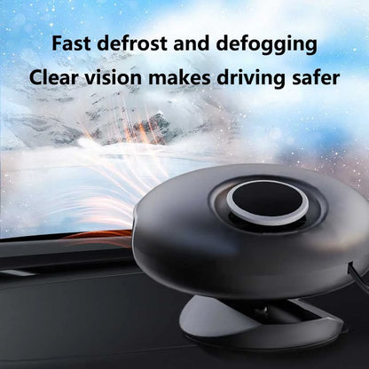 2026 New Car Heater 12V/24V Car Electric Heater Car Heater Defrosting And Defogging Device Car Home Dual-use