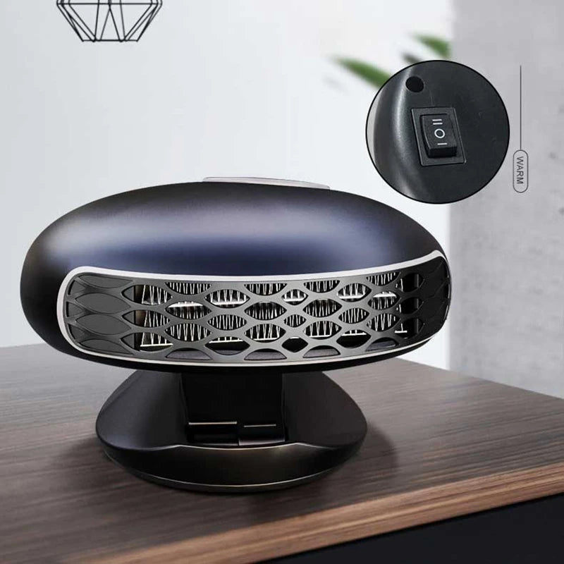 2026 New Car Heater 12V/24V Car Electric Heater Car Heater Defrosting And Defogging Device Car Home Dual-use