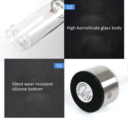 430ml Hydrogen Water Bottle Filter Ionizer Generator Maker Energy Healthy Anti-Aging Alkaline Water Cup