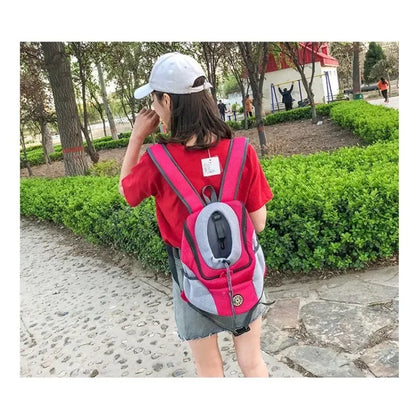 Pet Backpack for Small Medium Dogs Pet Dog Transport Backpack Travel Breathable Dog Carrier Puppy Carrier Pets Carrying Supplies