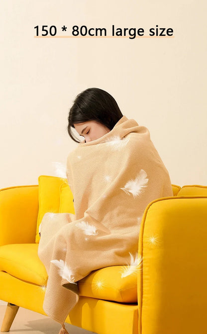 Blanket Heating Blanket 15 second Rapid Heating Supports USB And Power Bank Charging, For Office Home And Outdoor Warmth