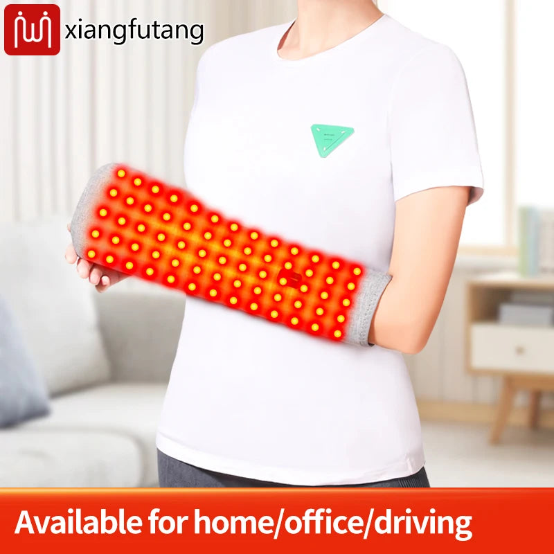 Red Light Heating Arm Protector - Relieves Rheumatic Pain, Warms Palms, Boosts Blood Circulation, Aids Tendonitis Recovery