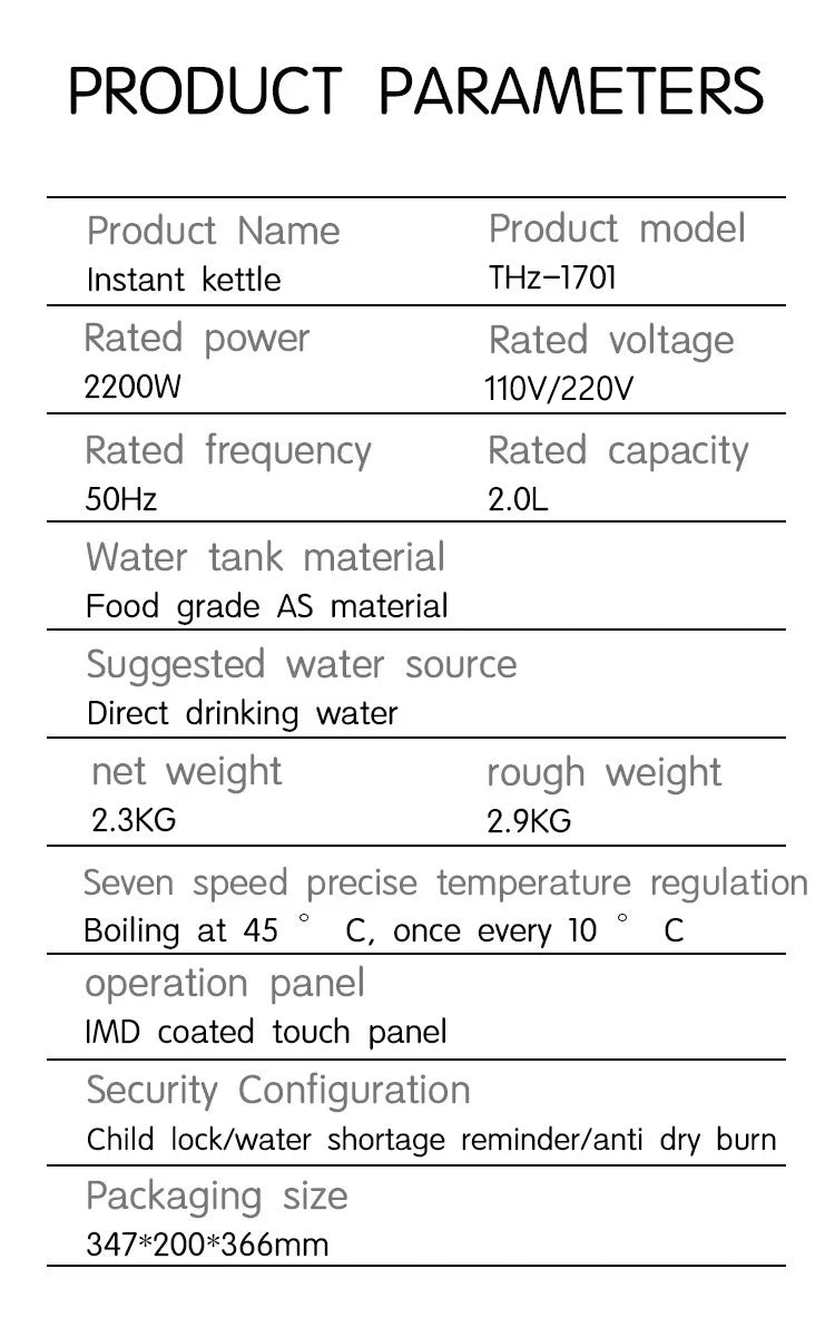 Terahertz 0.96Hz Small Molecule Water Health Water Machine - Water Infusion Device for Enhanced Hydration