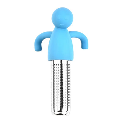 Stainless Steel Tea Infusers Innovative Humanoid Strainer Infuser You Easy Brewing Gadget Filter Leaf Tool Accessory