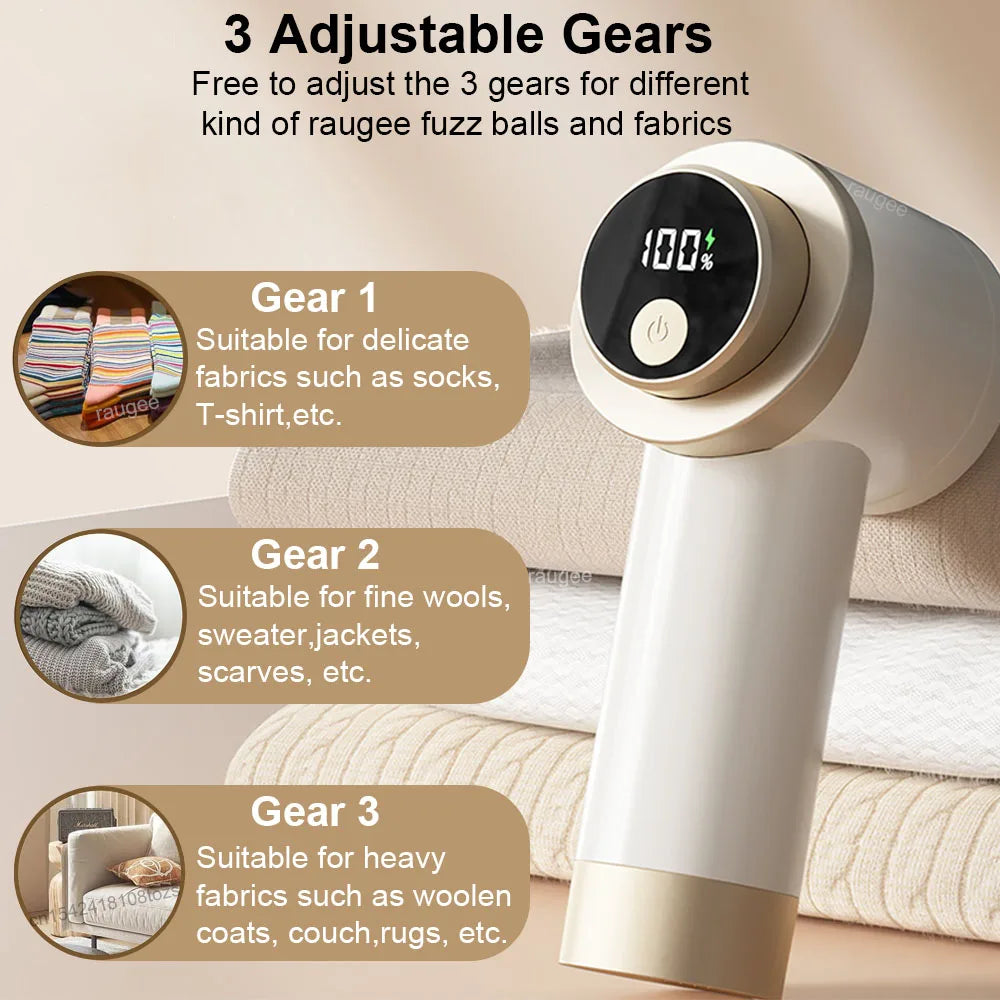 Lint Remover Professional Electric Lint Remover For Clothes USB Rechargeable Clothes Lint Shaver Machine Hair Ball Lint Trimmer