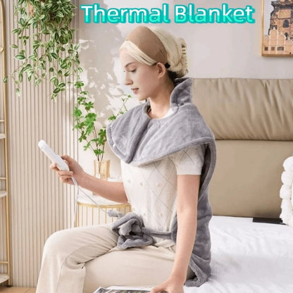 Rapid Warmth Electric Heating Pad Washable Thick Warm Thermal Blanket Nine Temperature Adjustment Intelligent Timing