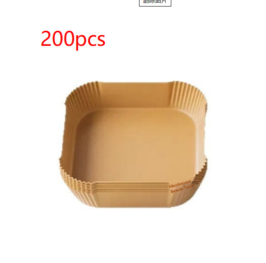 Thickened High-temperature-resistant Disposable Silicone Oil Paper For Air Fryers