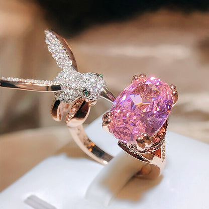 Women's Fashion Saint Mary's Hummingbird Ring