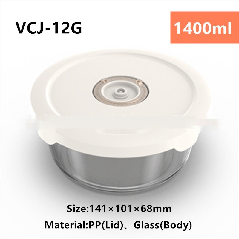 Electric Vacuum Food Sealed Glass Crisper