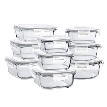 Glass Lunch Box Microwave Lunch Box Separation Type